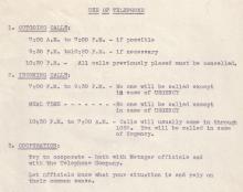 Telephone Usage 1944