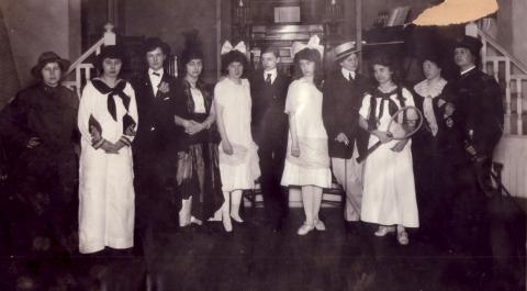 Couples at the Doll Dance, circa 1915