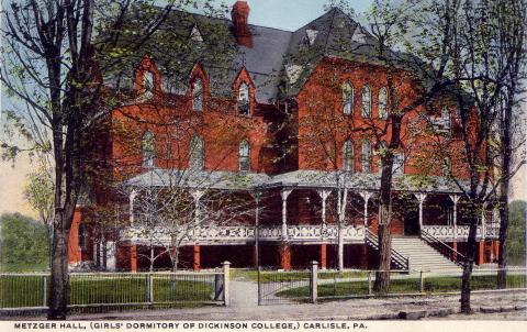 Metzger Hall Postcard