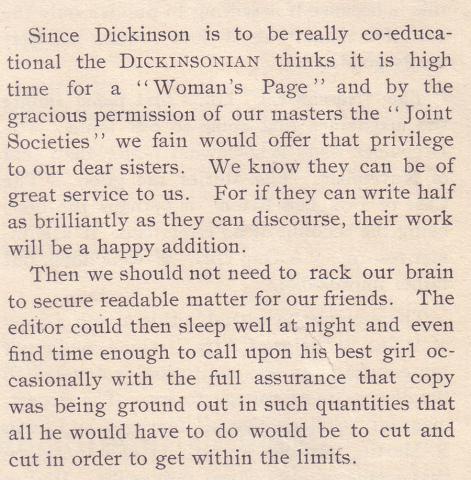 Dickinsonian: Woman's Page