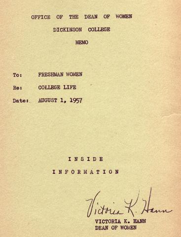 Inside Information, 1957