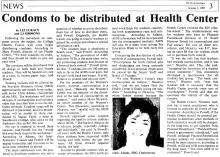 The Dickinsonian Reports on Condom Distribution at Dickinson