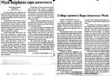 Third Annual Rape Awareness Week