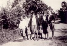The Women's Athletic Association on an Outing, circa 1920