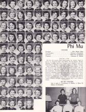Phi Mu in 1954