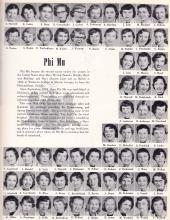 Phi Mu in 1955