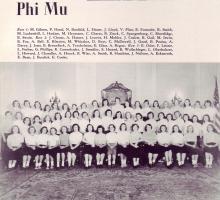 Phi Mu in 1952