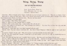 "Sting, Stang, and Stung" in Lloyd Hall
